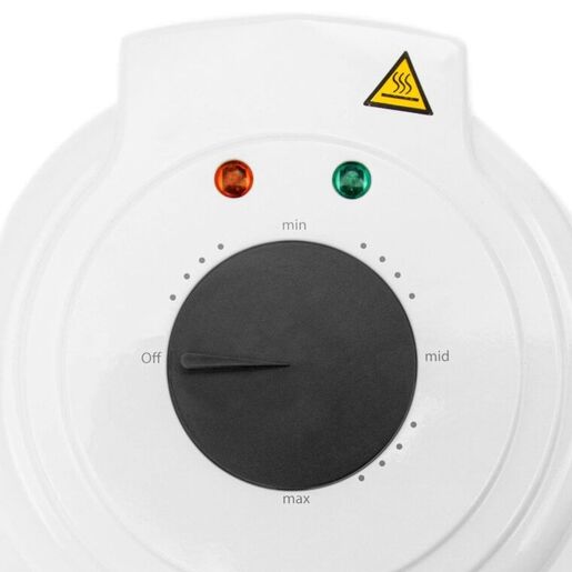 VIVAX pekač vafla WM-900WH 900 W; 5x vafla; ploče za pečenje 18 cm; termostat