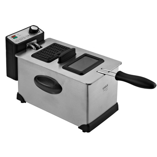 VIVAX friteza DF-2003SS 2000 W; 3.0 L; Mehanička