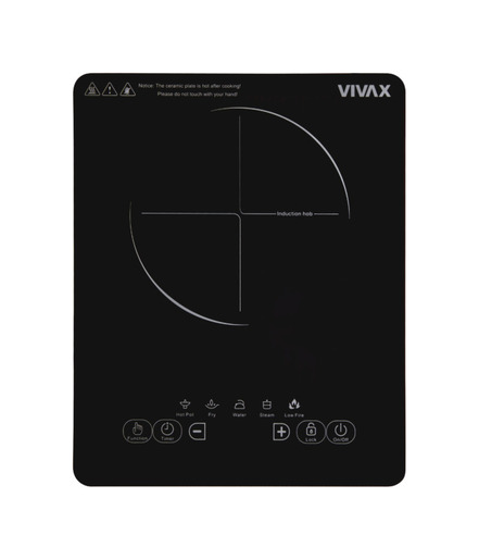 VIVAX indukcijska ploča HPI-1500TP 1500 W; DIGITALNA