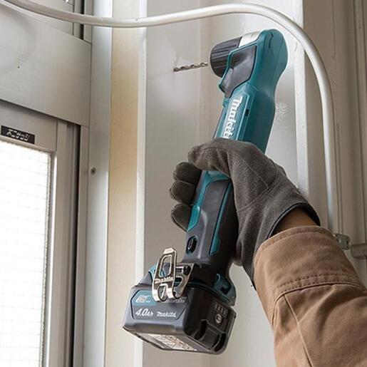 MAKITA akumulatorska bušilica kutna DA333DZ (12Vmax, , Li-ion, 10mm, bez baterije)