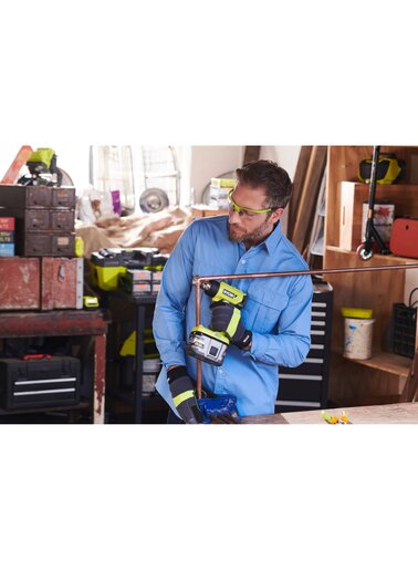 RYOBI akumulatorski fen za vrući zrak, 18V ONE+, 0 - 470 °C, SAMO ALAT