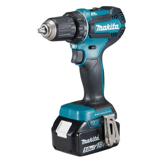 Makita akumulatorski set DLX2431TJ (DDF486 + DGA513 + BL1850Bx3 + DC18RC) + Makpac kofer