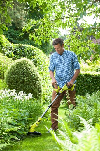 RYOBI akumulatorski trimer za travu RLT1832-25F, 18V ONE+, baterija 2.5 Ah