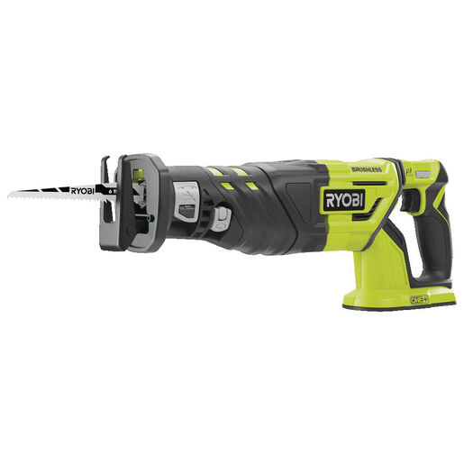 RYOBI akumulatorska sabljasta pila R18RS7-0 - 18V ONE+, BL motor, broj uboda 3200/min, rez u drvu do 210mm, masa 2,6kg