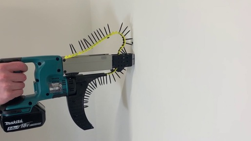 MAKITA akumulatorski izvijač za gips ploče sa spremnikom DFR550Z (18V, Li-ion, 4000o/min, bez baterije)