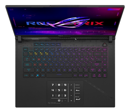 Laptop ASUS ROG Strix G16 G614JVR-N4147, 16 QHD+ IPS 240Hz, Intel Core i9-14900HX, 16GB RAM, 1TB PCIe NVMe SSD, NVIDIA GeForce RTX 4060 8GB, FreeDOS