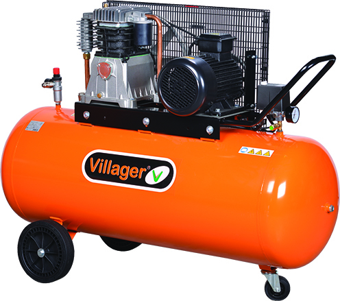 Villager kompresor AB 200/4 (200l,10bar,400l/m,3kW) 023573