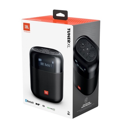 JBL prijenosni Bluetooth zvučnik sa DAB/FM radiom TUNER XL, crni