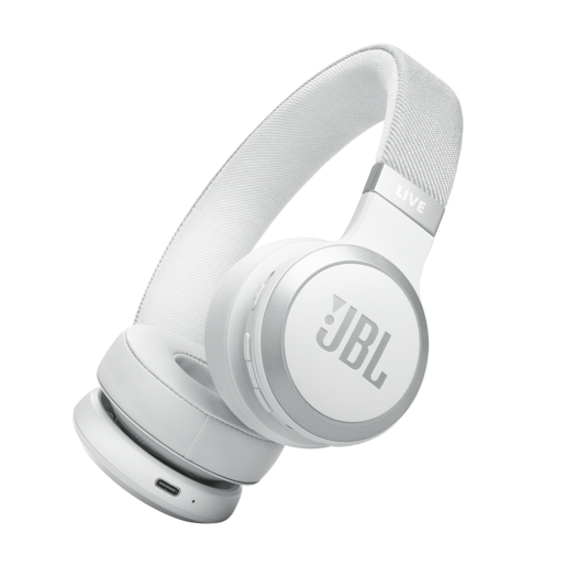 JBL bežične bluetooth slušalice on-ear, LIVE 670 NC WHITE