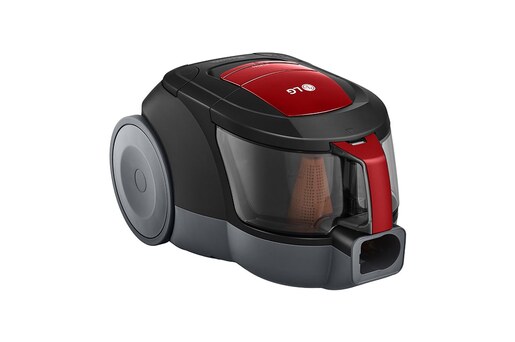 LG usisivač VC5506NHTCR sa posudom 650 W; HEPA filter; crveni