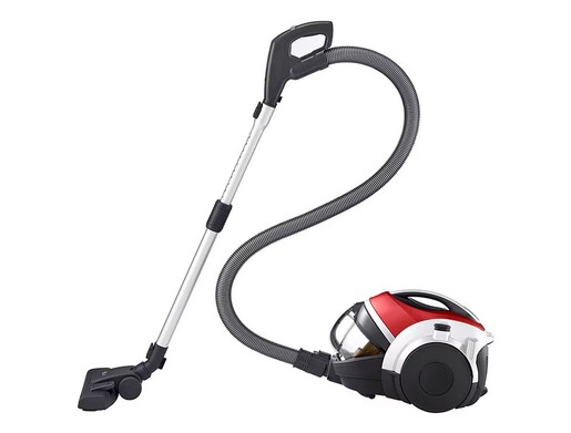 LG usisivač VK8506NHAG Kompressor s posudom 650 W; HEPA filter; crveno-bijeli