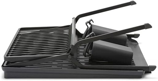 Brabantia sklopivi ocjeđivač posuđa, tamnosivi 139482