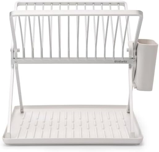 Brabantia sklopivi ocjeđivač posuđa, svijetlosivi 139383