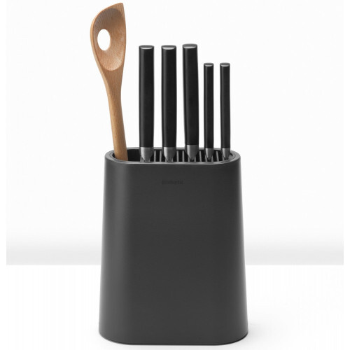 Brabantia stalak za noževe i kuhinjska pomagala, tamnosiva 129889