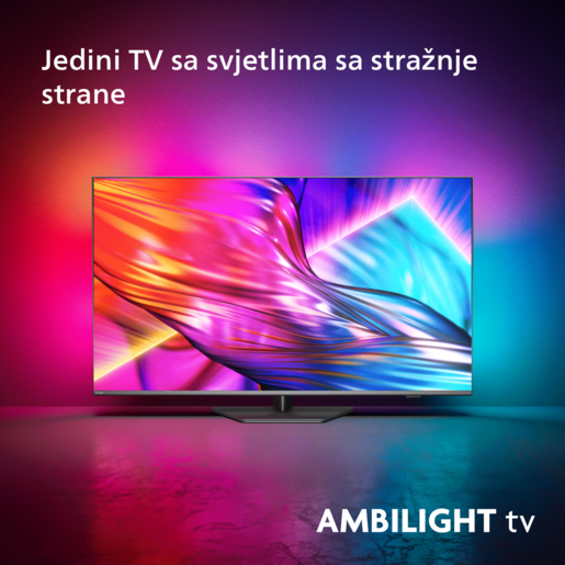 PHILIPS LED televizor 65PUS8919/12 4K Ultra HD, Smart TV, Ambilight, HDMI 2.1, Titan TV, Crni **MODEL 2024**
