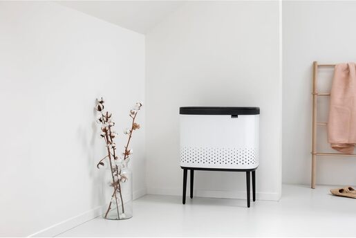 Brabantia Bo korpa za veš 200502, 60L, bijela