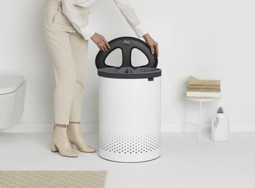 Brabantia Selector korpa za veš 304903, 55L, bijela