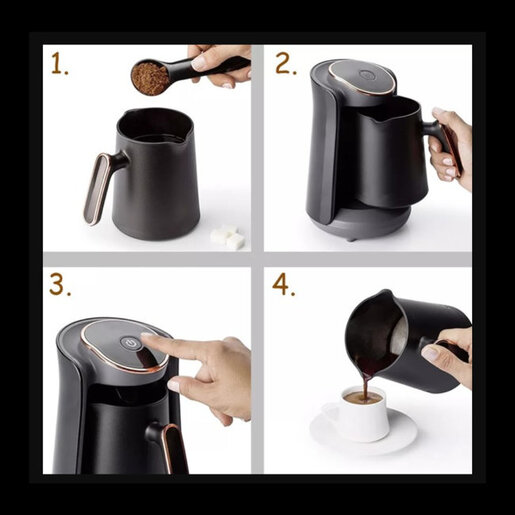 ELIT kuhalo za tursku kafu TCM-22 0.3 Lit.; 600 W