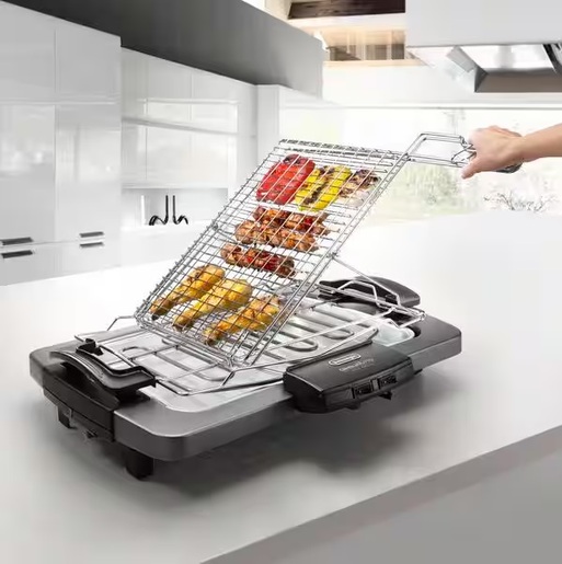 DeLonghi električni rošilj BQ80.X srebreni, 2450 W