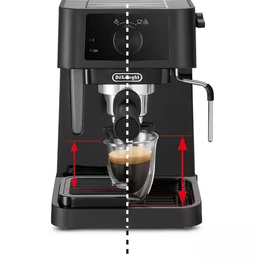 DeLonghi aparat za espresso kafu EC230.BK Stilosa ručni, crni