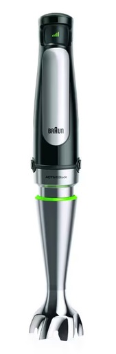 BRAUN štapni mikser MQ 7035X MultiQuick 7 SET, 1000 W, crni - uključuje sjeckalicu, pjenjaču i čašu