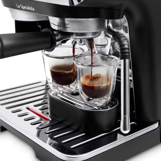 DeLonghi aparat za espresso kafu EC9155.MB La Specialista Arte srebreno-crni, ručni