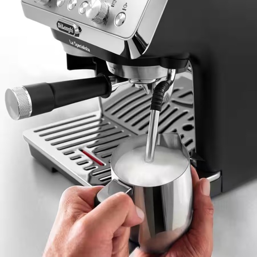 DeLonghi aparat za espresso kafu EC9155.MB La Specialista Arte srebreno-crni, ručni