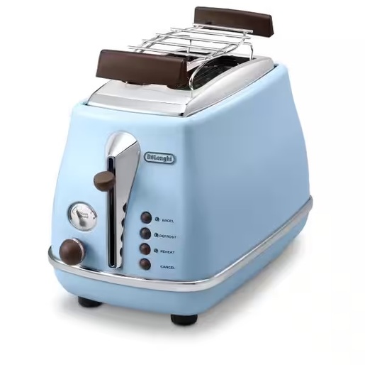 DeLonghi toster CTOV2103.AZ Icona Vintage plavi, 900 W