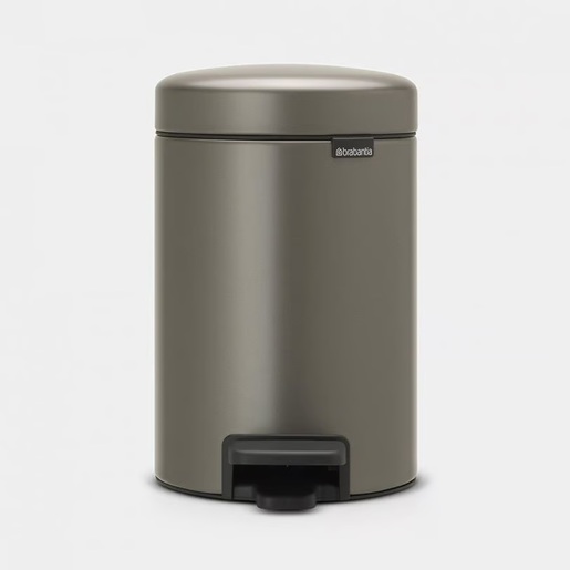 Brabantia Newicon Pedal kanta za smeće 3l, platina 113246