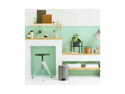 Brabantia Newicon Pedal kanta za smeće 3l, platina 113246