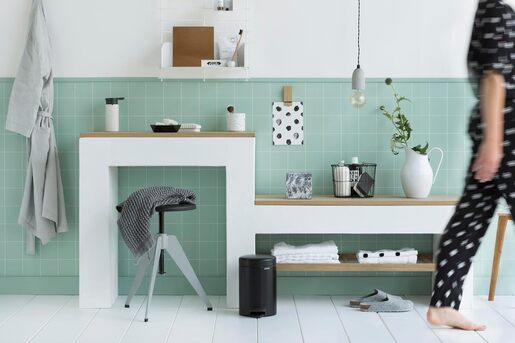 Brabantia Newicon Pedal kanta za smeće 3l, mat crna 113321