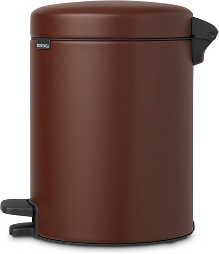 Brabantia Newicon Pedal kanta za smeće 5l, cosy brown 208546