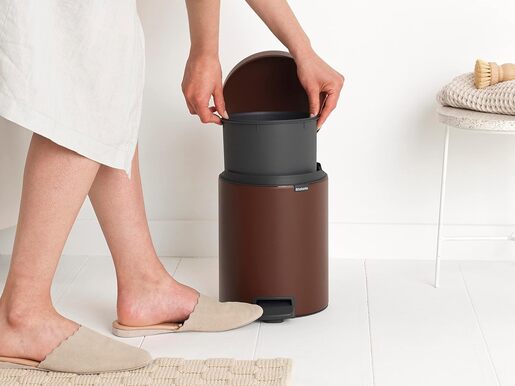 Brabantia Newicon Pedal kanta za smeće 5l, cosy brown 208546