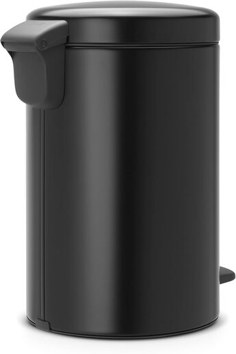 Brabantia Newicon Pedal kanta za smeće 12l, mat crna 113742