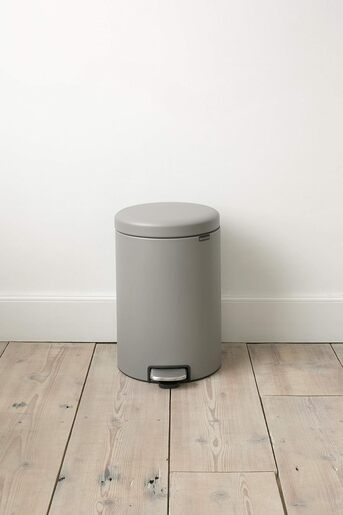 Brabantia Newicon Pedal kanta za smeće 20l, siva 119163, metalizirani premaz
