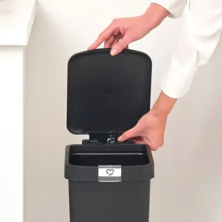 Brabantia Stepup Pedal kanta za smeće 10l, tamno siva 800344