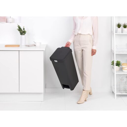 Brabantia Stepup Pedal kanta za smeće 40l, tamno siva 800023