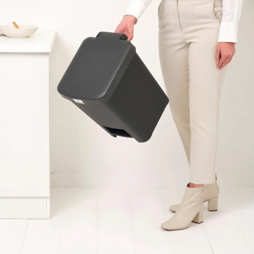 Brabantia Stepup Pedal kanta za smeće 25l, tamno siva 800269