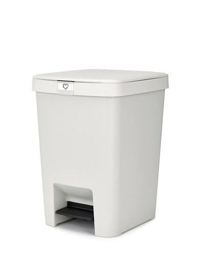Brabantia Stepup Pedal kanta za smeće 25l, svijetlo siva 800207