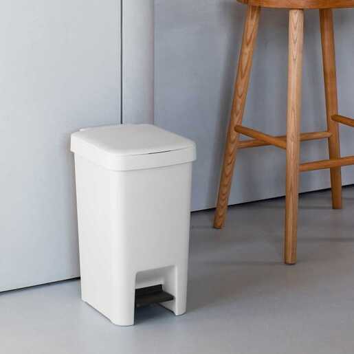 Brabantia Stepup Pedal kanta za smeće 16l, svijetlo siva 800221