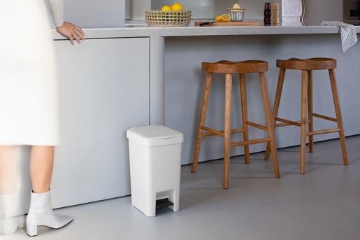 Brabantia Stepup Pedal kanta za smeće 16l, svijetlo siva 800221
