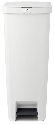Brabantia Stepup Pedal kanta za smeće 40l, svijetlo siva 800009