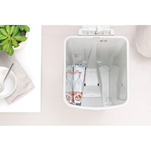 Brabantia Stepup Pedal kanta za smeće 40l, svijetlo siva 800009