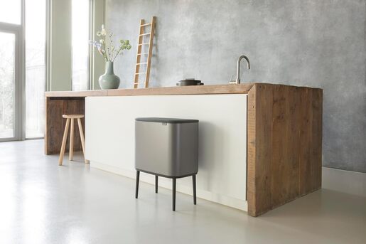 Brabantia BO Touch kanta za smeće 36l, platina 315787