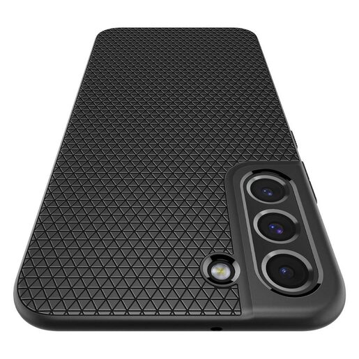 Spigen® Liquid Air™ ACS03987, maska za Samsung Galaxy S22 – Matte Black