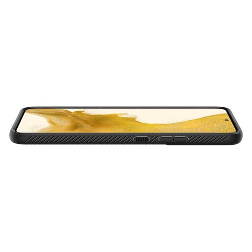 Spigen® Liquid Air™ ACS03987, maska za Samsung Galaxy S22 – Matte Black