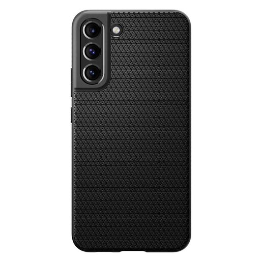 Spigen® Liquid Air™ ACS03987, maska za Samsung Galaxy S22 – Matte Black