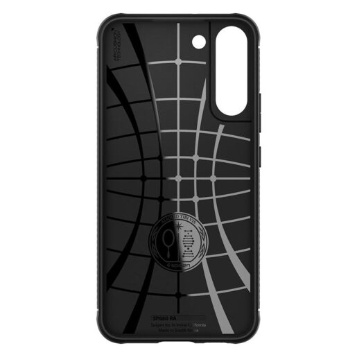 Spigen® Rugged Armor™ ACS03986, maska za Samsung Galaxy S22  – Matte Black