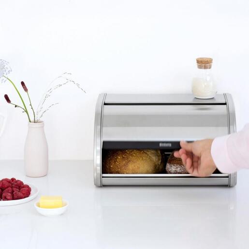 Brabantia Roll Top kutija za hljeb 306044, bijela, medium