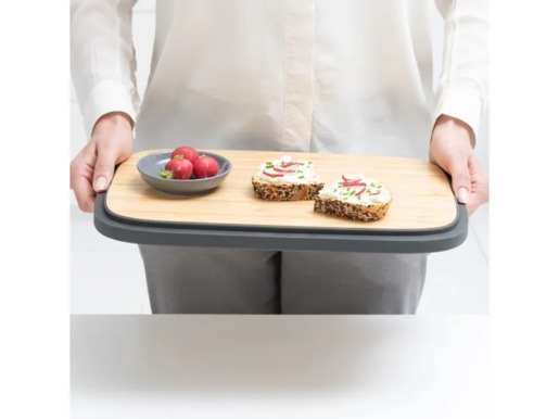 Brabantia Nic prenosiva kutija za hljeb 128264, tamnosiva